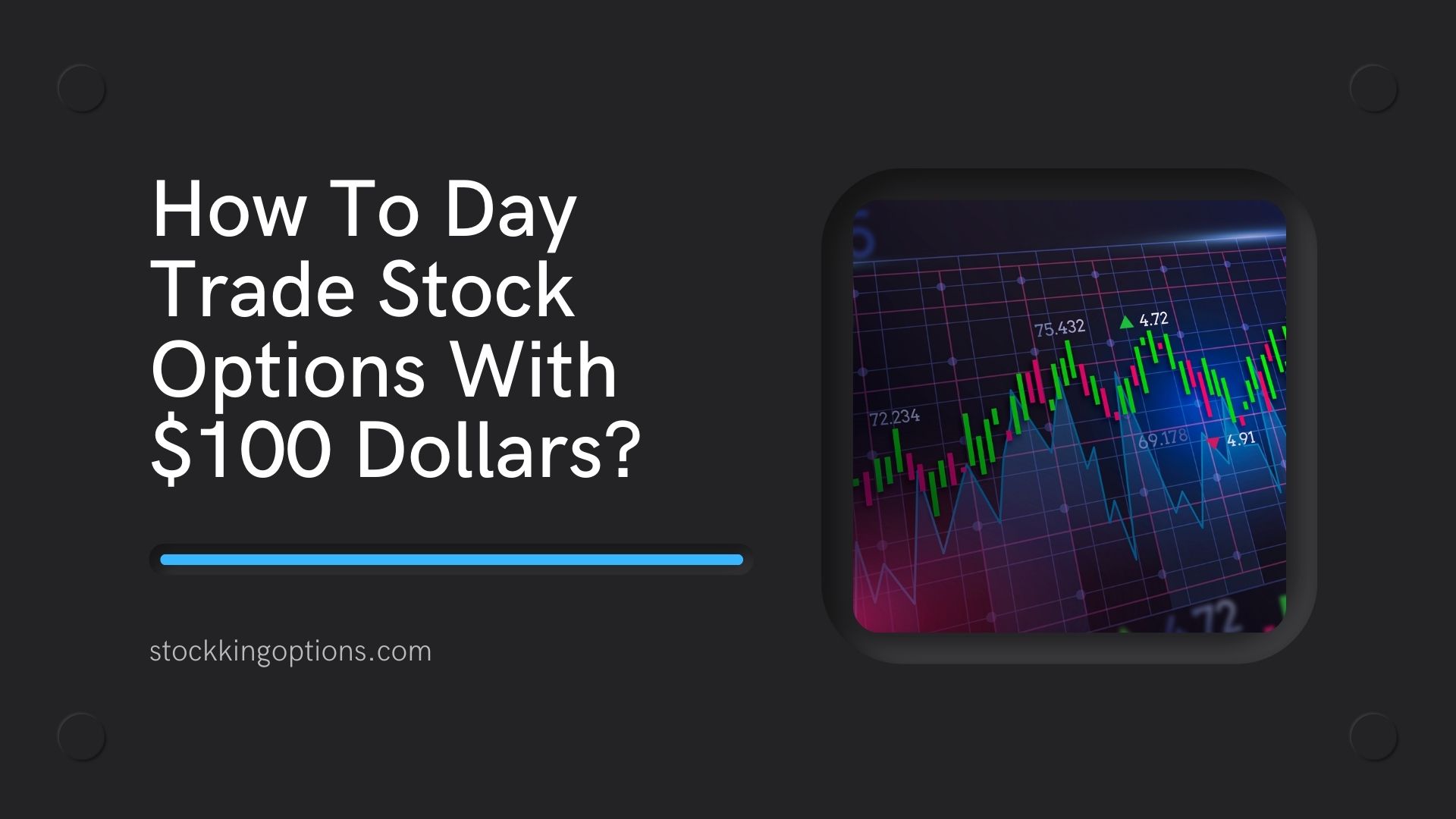 How To Day Trade Stock Options With $100 Dollars